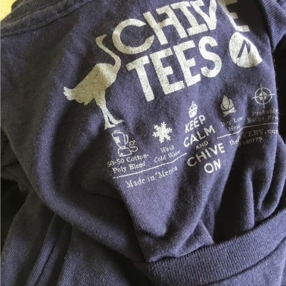 Fitted poly/cotton blend tees from the Chive. - Picture 4 of 5